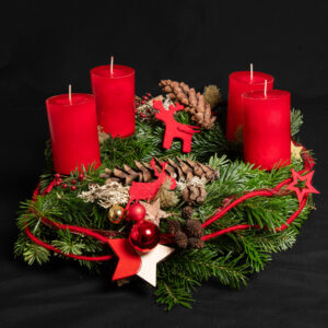 Adventskranz 13 | TK - rubin