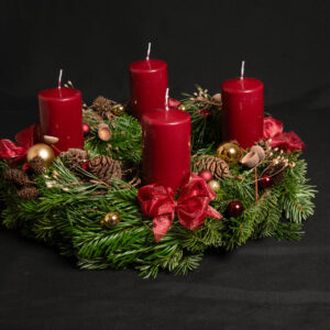 Adventskranz 08 | ST - altrot