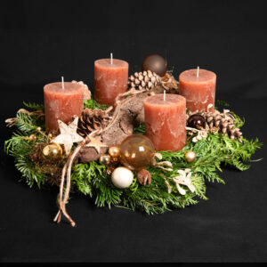 Adventskranz 21 | RU - marone