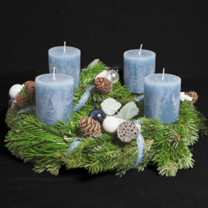 Adventskranz 22 | RU - saphir