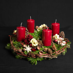 Adventskranz 07 | ST - altrot